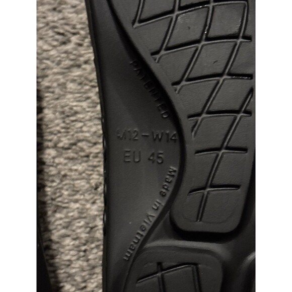 Oofos OOahh Mens Size 12 Recovery Slip-On Slides Beach Sandals Black - Picture 8 of 8